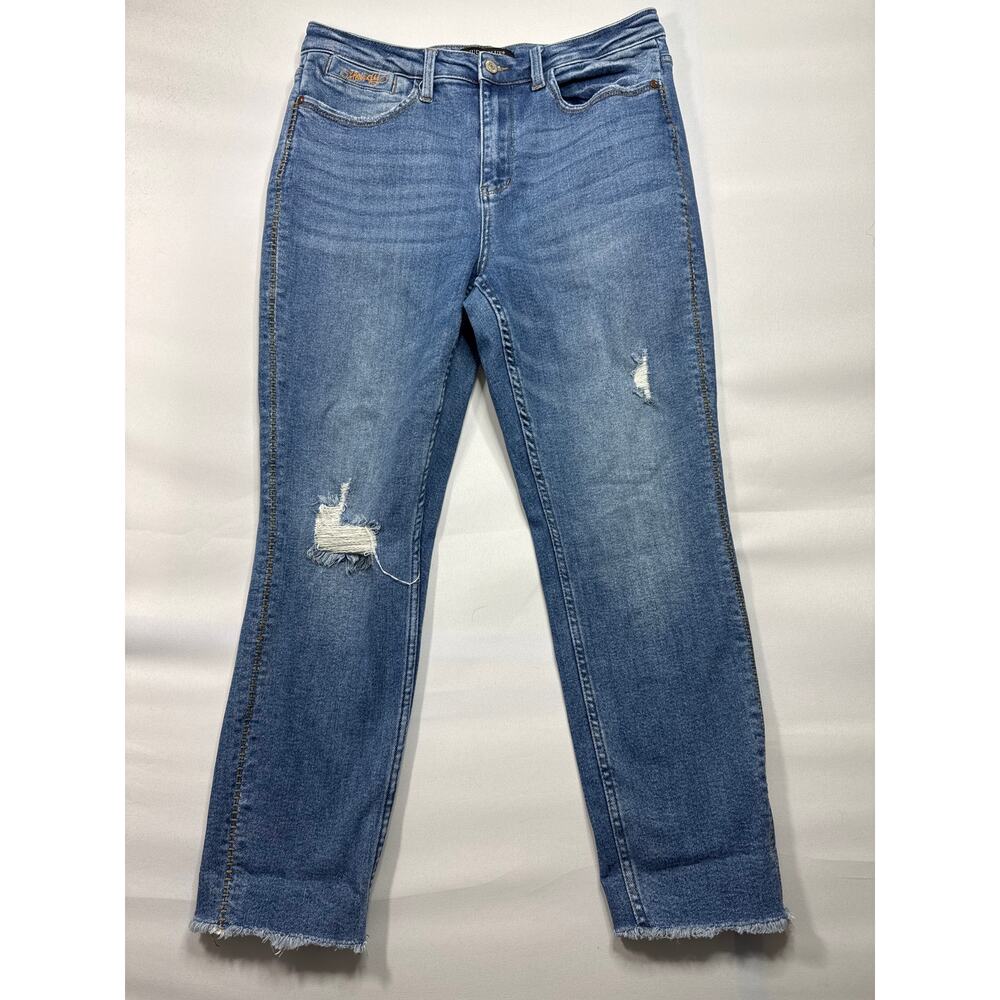Judy Blue Women's "Howdy" Skinny Fit Blue Stretch Denim Jeans - 11/30 (31x26.5)